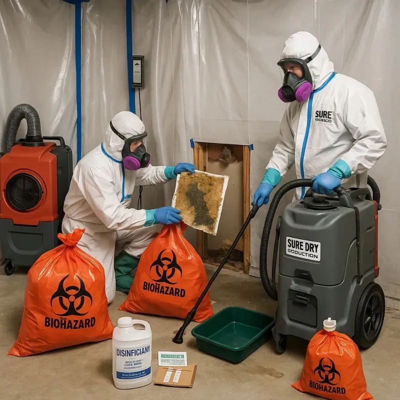 Contaminated Water Handling Protocols process in Aplington, IA