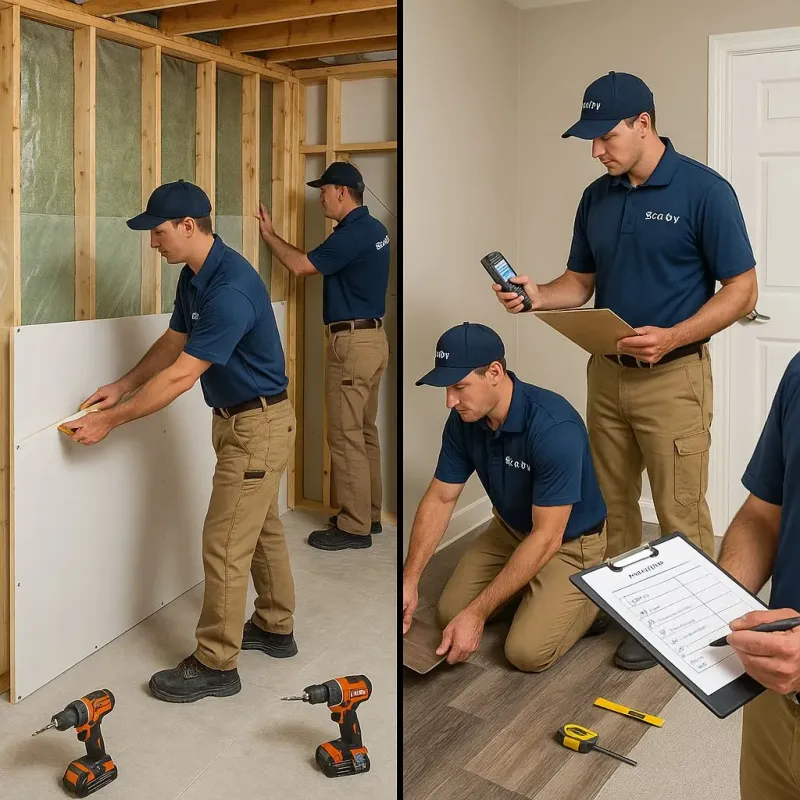 Repairs and Reconstruction process in Aplington, IA